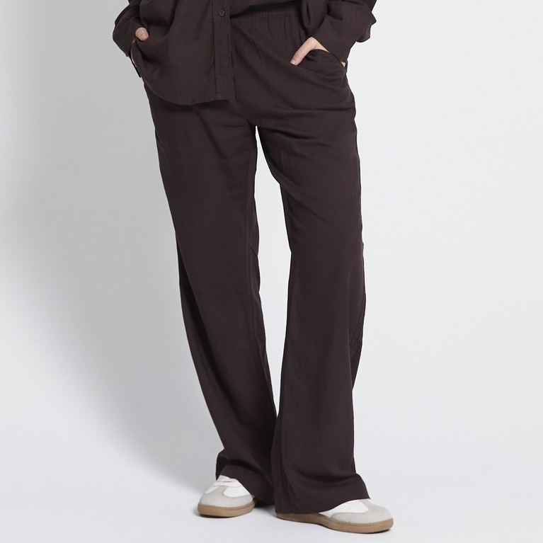 Linen blend pants "Denise"